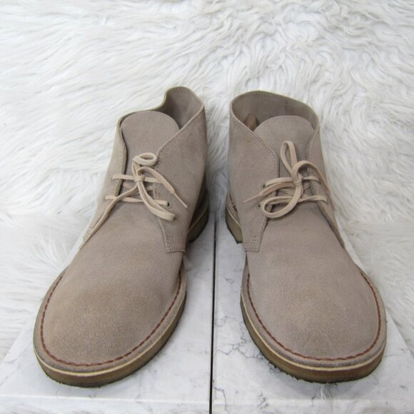 Clark’s Men’s Desert Suede Lace-Up Boots, Beige, Men's Size 12 M EUC - Picture 3 of 8